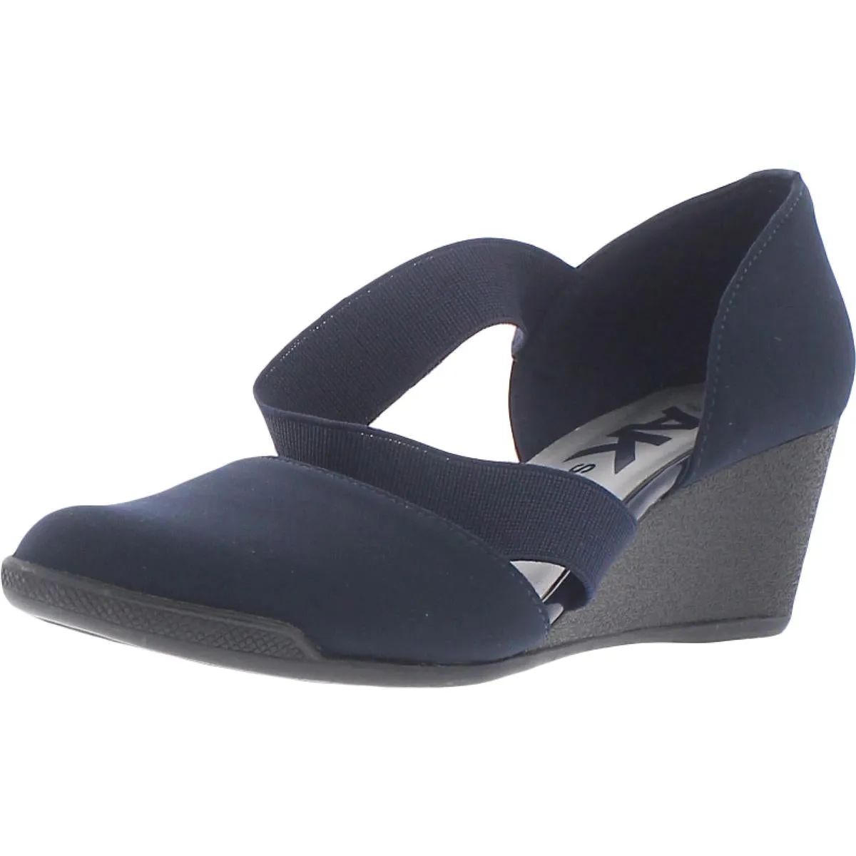 Anne Klein Sport Womens Tara 2 Strappy Wedge Heels