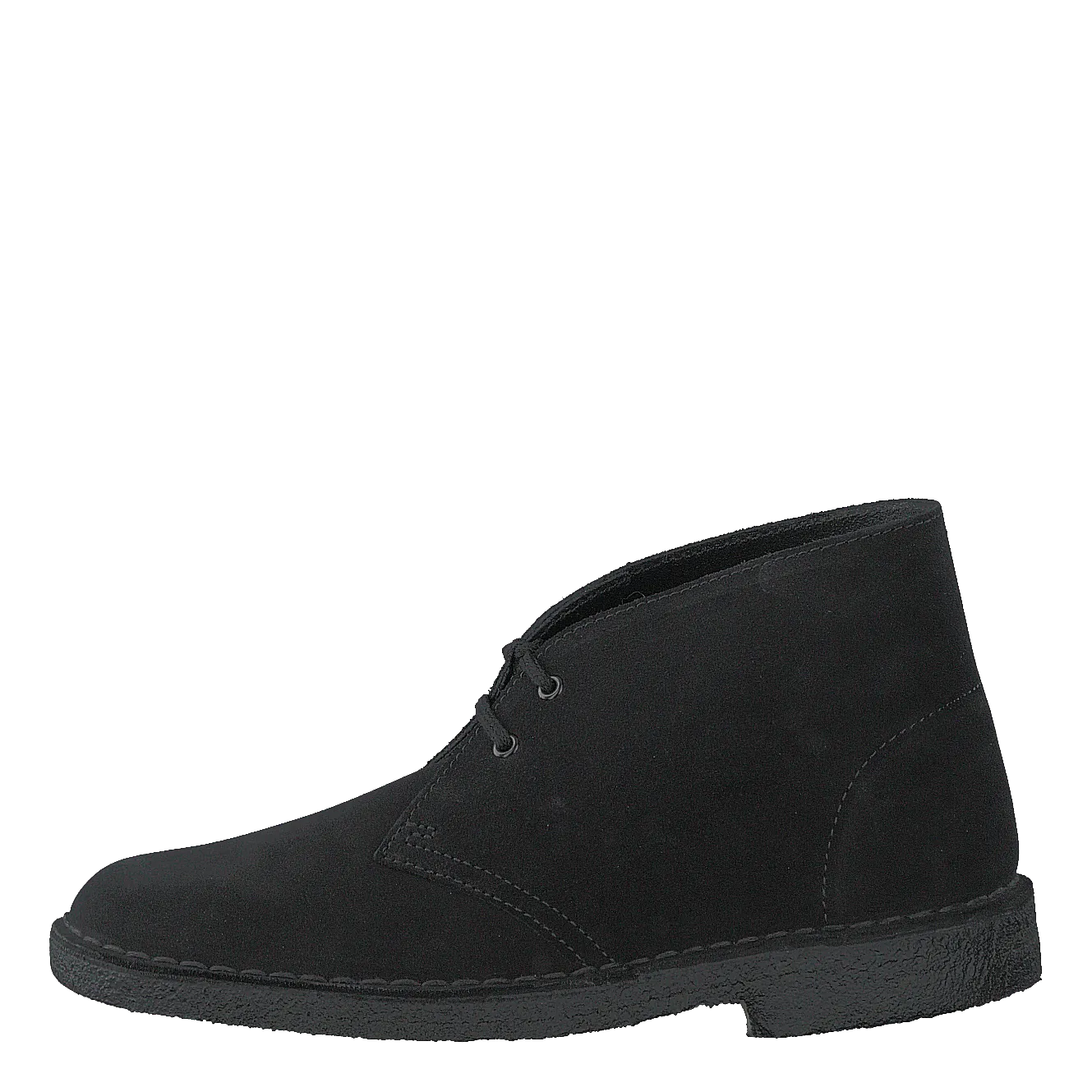 Desert Boot. Black Suede