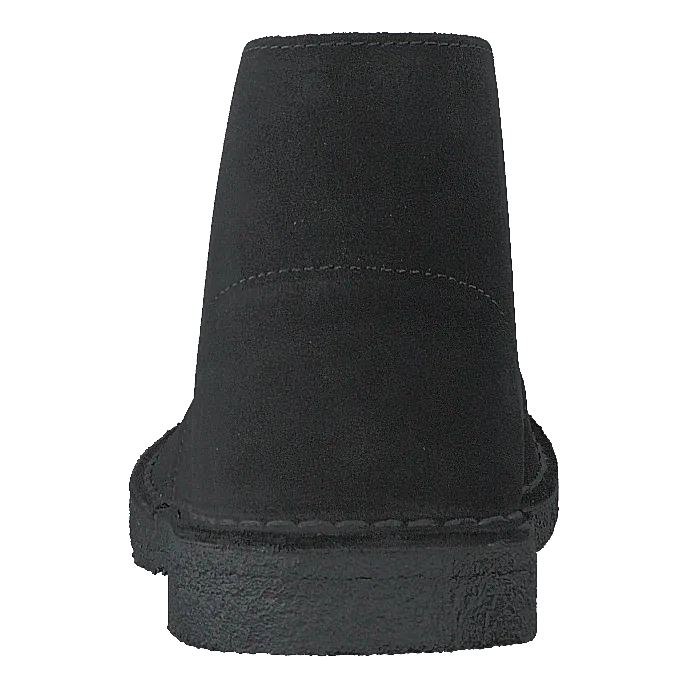 Desert Boot. Black Suede