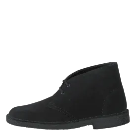 Desert Boot. Black Suede