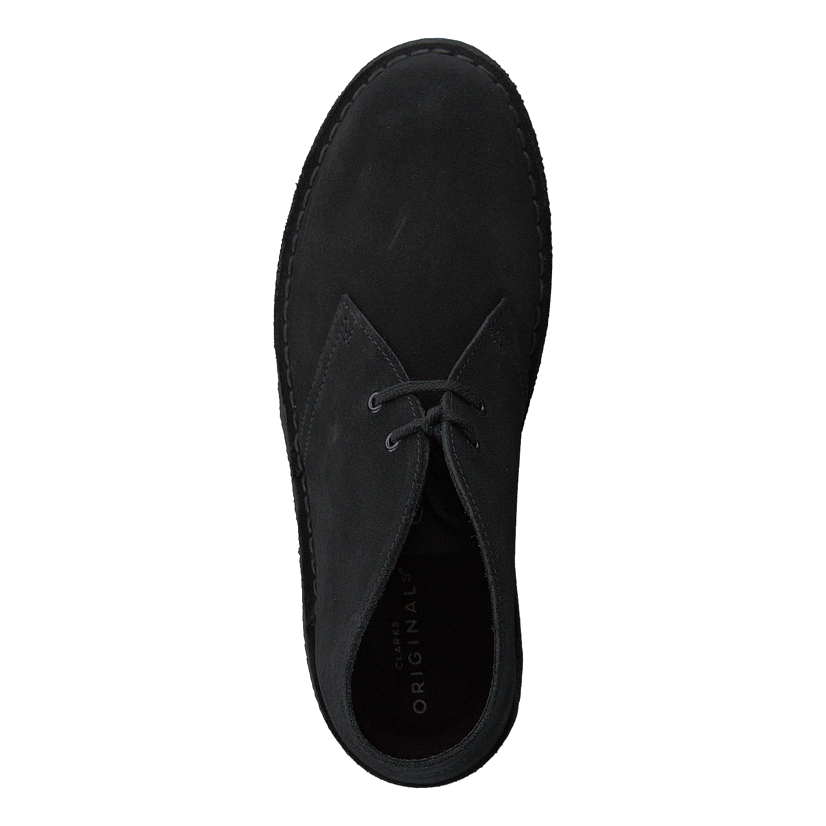 Desert Boot. Black Suede