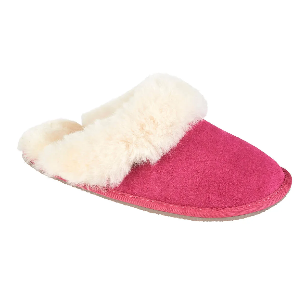 Drapers Lilly Womens Sheepskin Mule Slippers