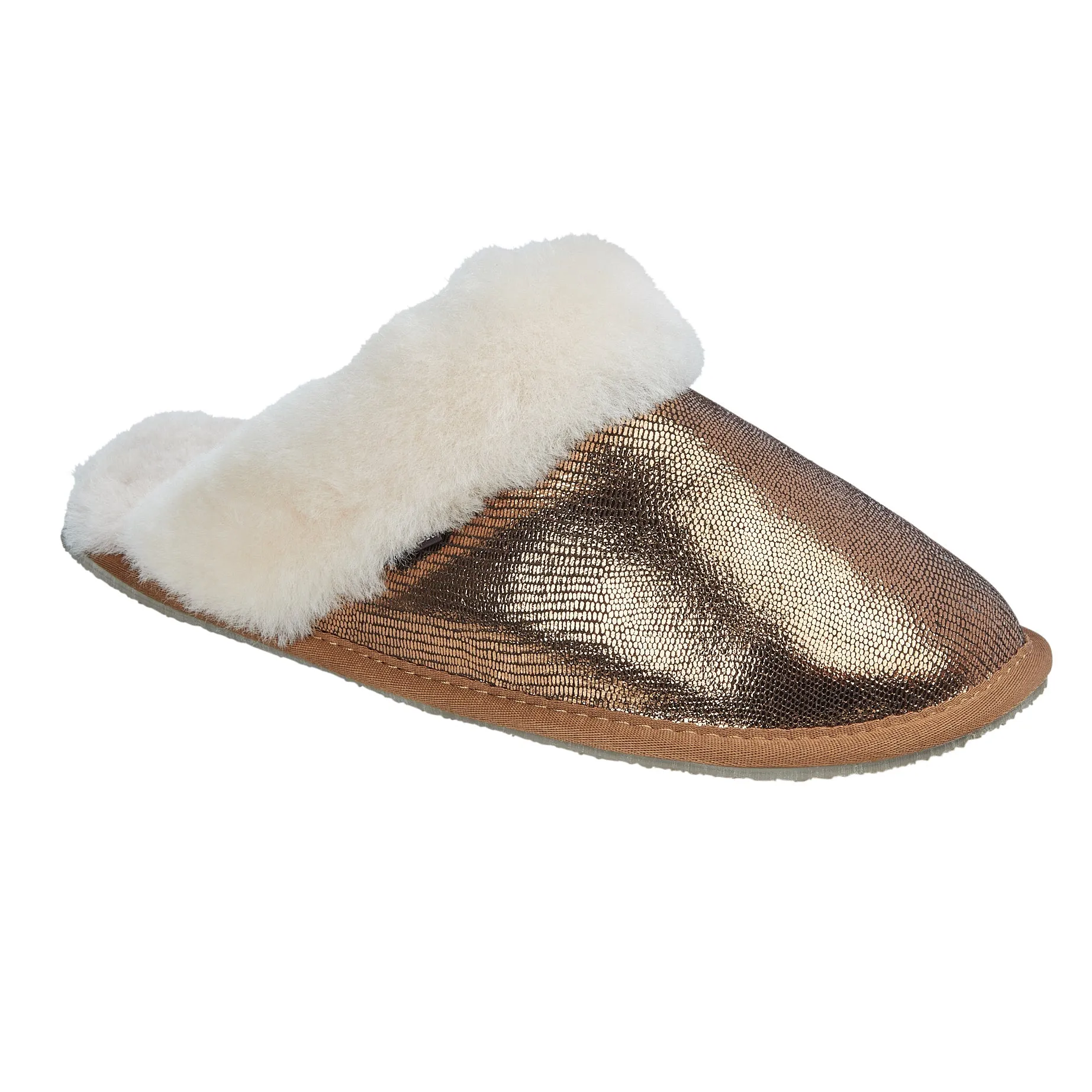 Drapers Lilly Womens Sheepskin Mule Slippers