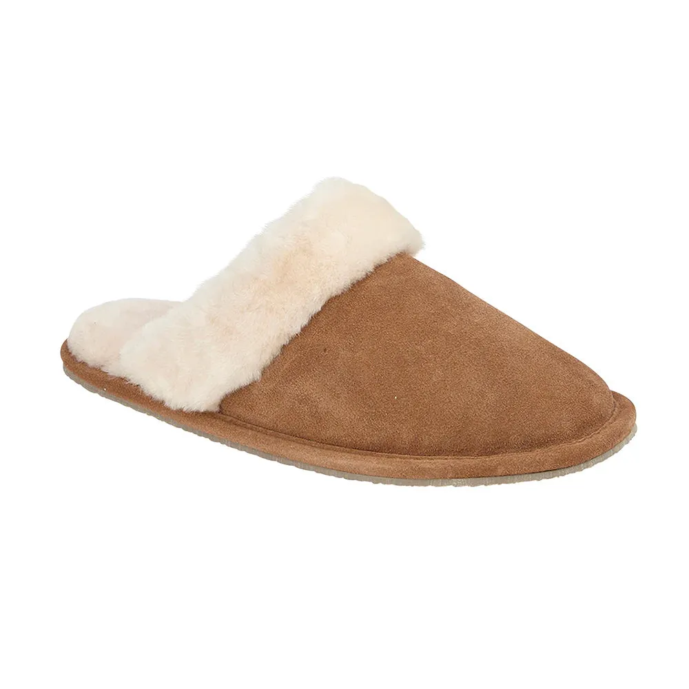Drapers Lilly Womens Sheepskin Mule Slippers