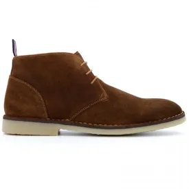 Dune London CASH Mens Desert Boots Tan