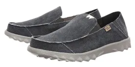Kickback Mens Couch Slip On Canvas Shoes - Dark Navy