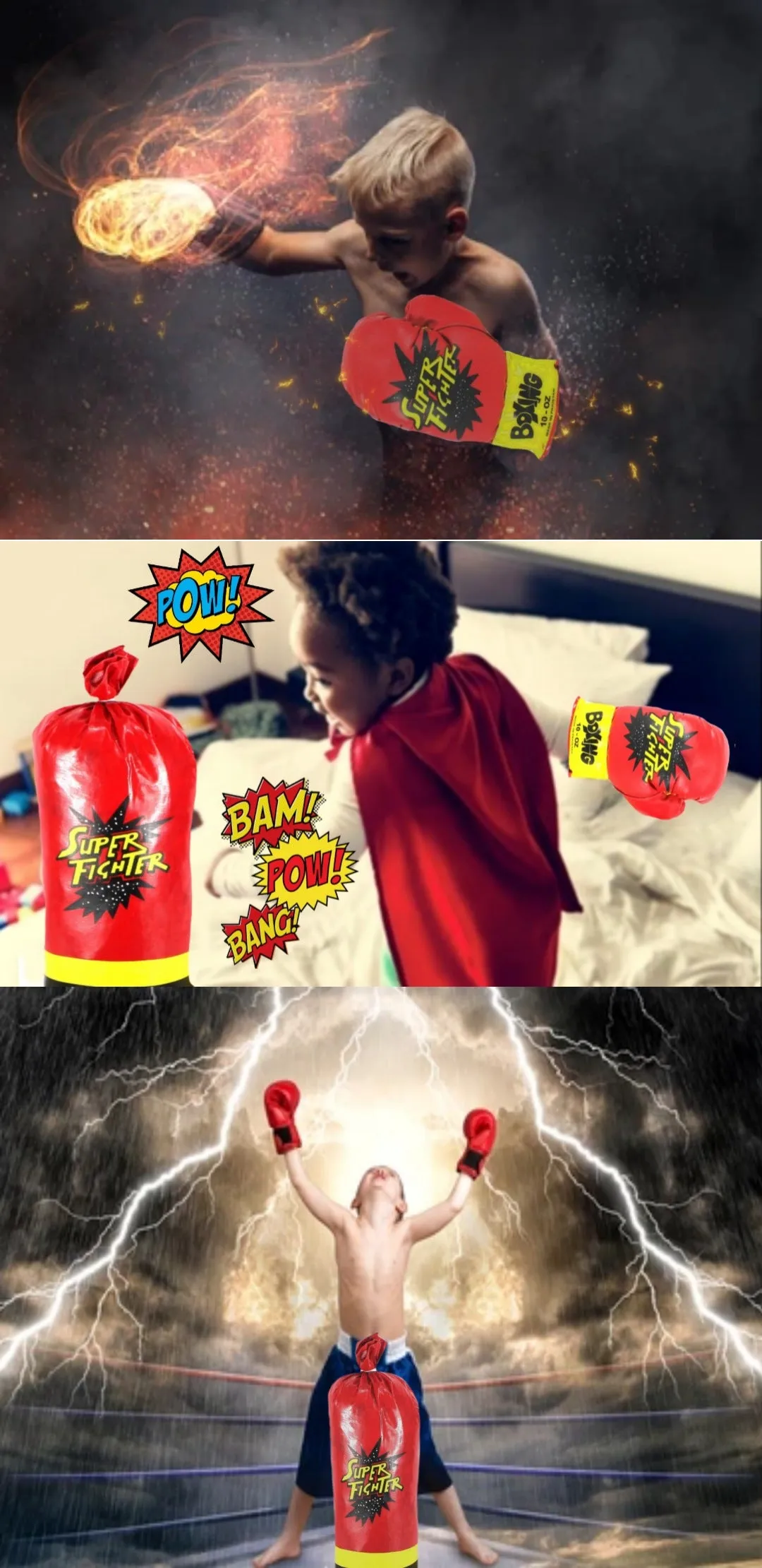 Kids Boxing Set - Red