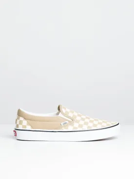 MENS CLASSIC SLIP ON - CHECKER/CORNSTK - CLEARANCE