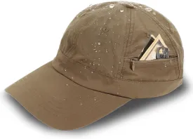 Mens Waterproof Baseball Cap Womens Rain Hat Foldable Outdoor Running Sun Fishing hat