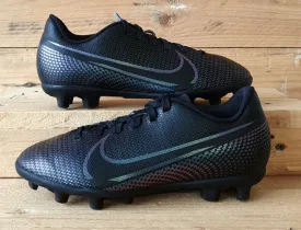 Nike Mercurial Vapor Kids Football Boots UK1/US1.5Y/EU33 AT8161-010 Black/Purple