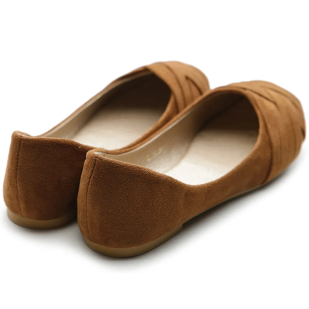 Ollio Women's Ballet Shoe Cute Casual Comfort Flat (Beige, Black, Royal Blue, Brown, Green, Navy)
