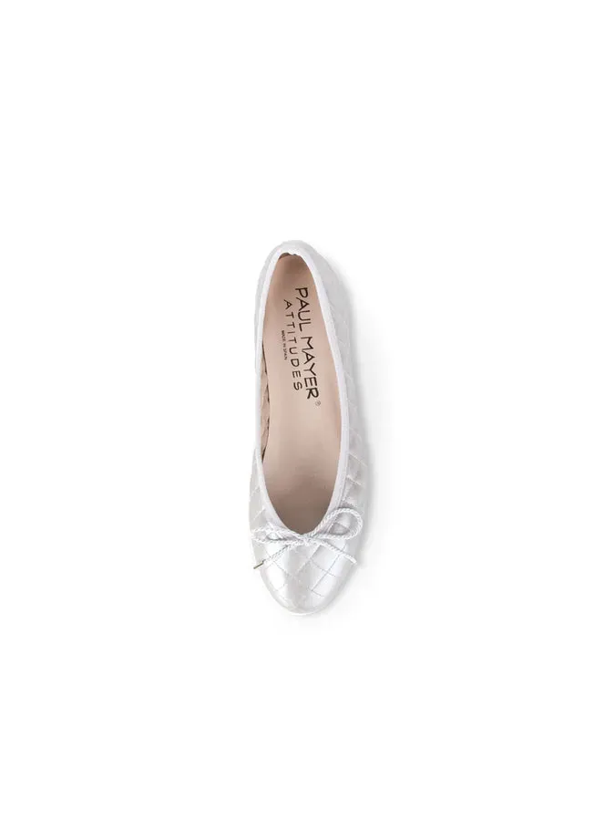 PAUL MAYER - BREEZE LUG SOLE BALLET - SILVER