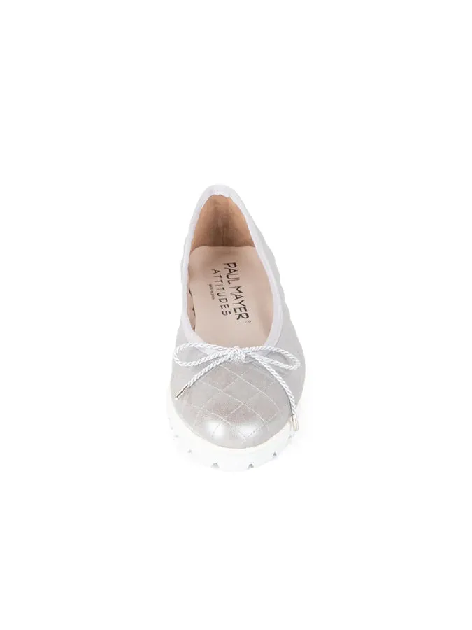 PAUL MAYER - BREEZE LUG SOLE BALLET - SILVER