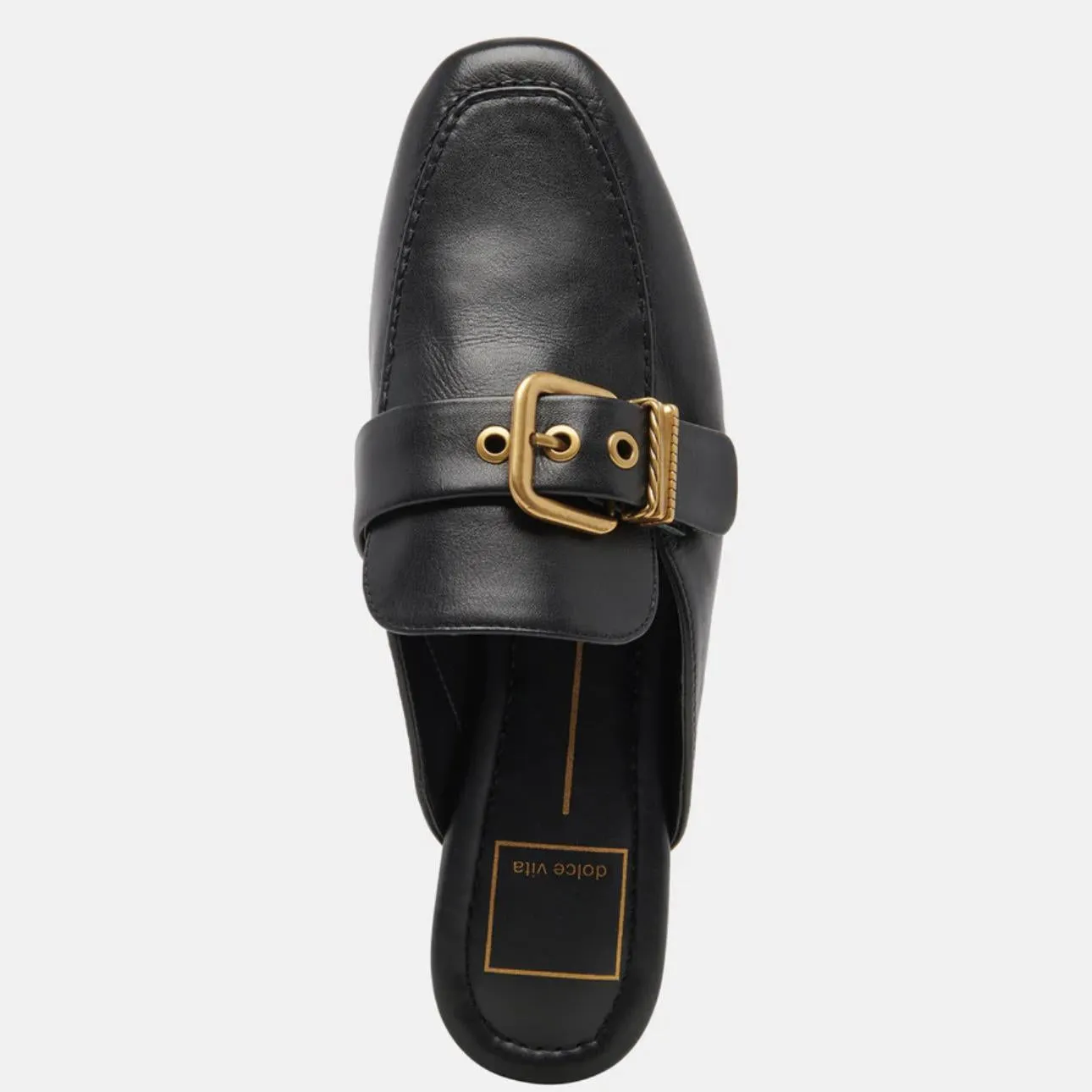 Santel Black Mules