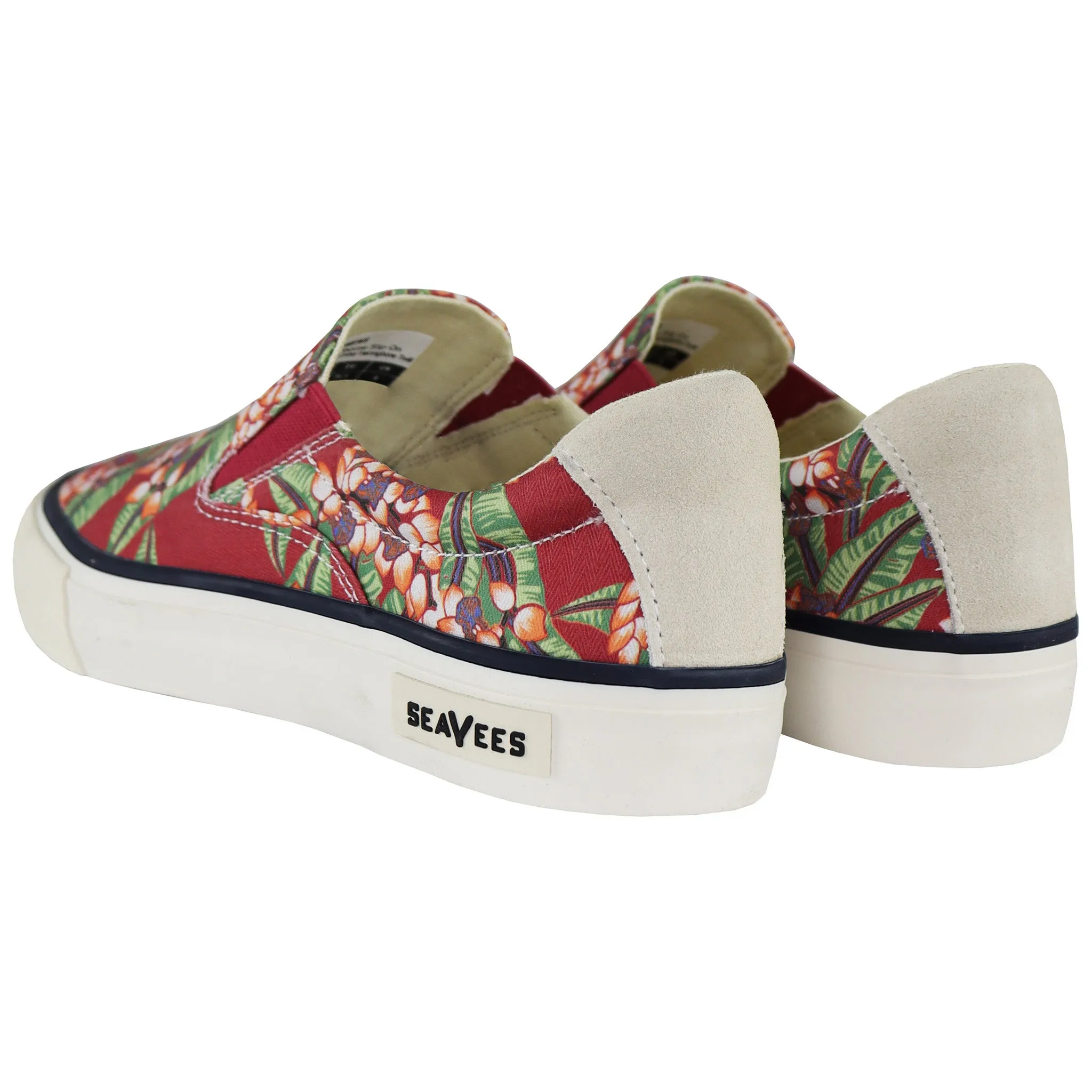 SeaVees Hawthorne Womens Red Plimsolls