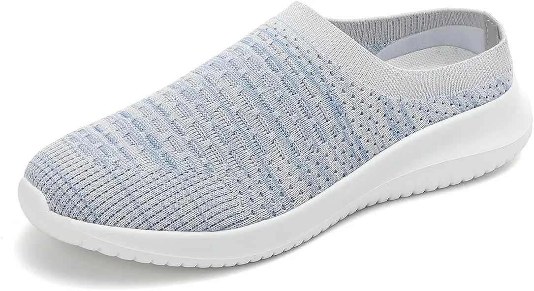 Slip on Sneakers for Women Go Walk Shoes Sock Athletic Sock Athletic Elastic Knit Flats Lightweight Breathable Comfortable Walking Shoes