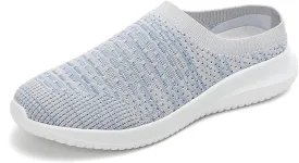 Slip on Sneakers for Women Go Walk Shoes Sock Athletic Sock Athletic Elastic Knit Flats Lightweight Breathable Comfortable Walking Shoes