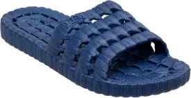 TECS Mens Quick Drying Lightweight Water Shoe With Open Toe, Rubber Sole With Drainage Hole Water Shoe For Beach, Showers, House Slipper, Dorms, Outdoor and Versatile Use